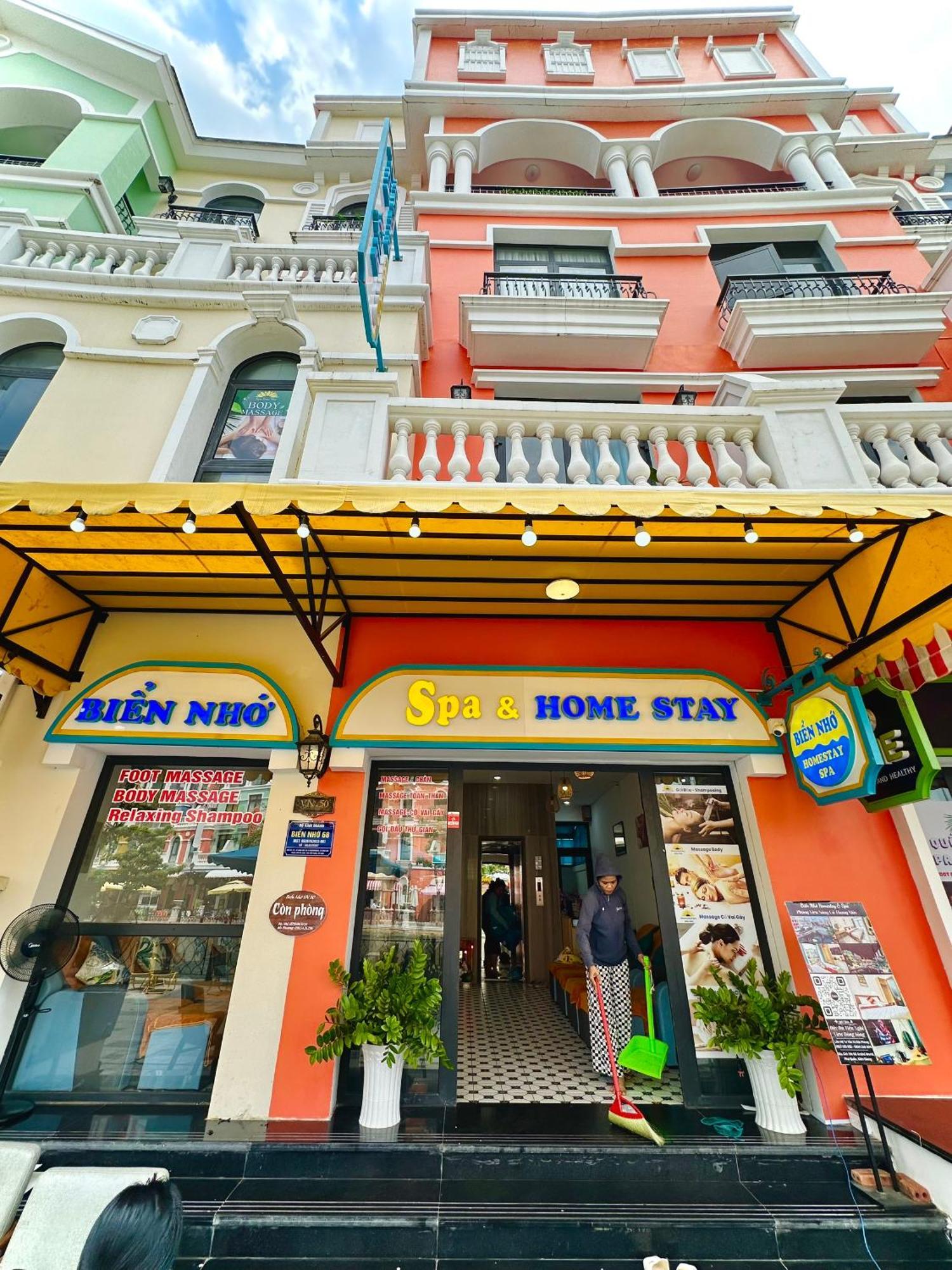 Bien Nho Homestay & Spa دونغ دونغ المظهر الخارجي الصورة